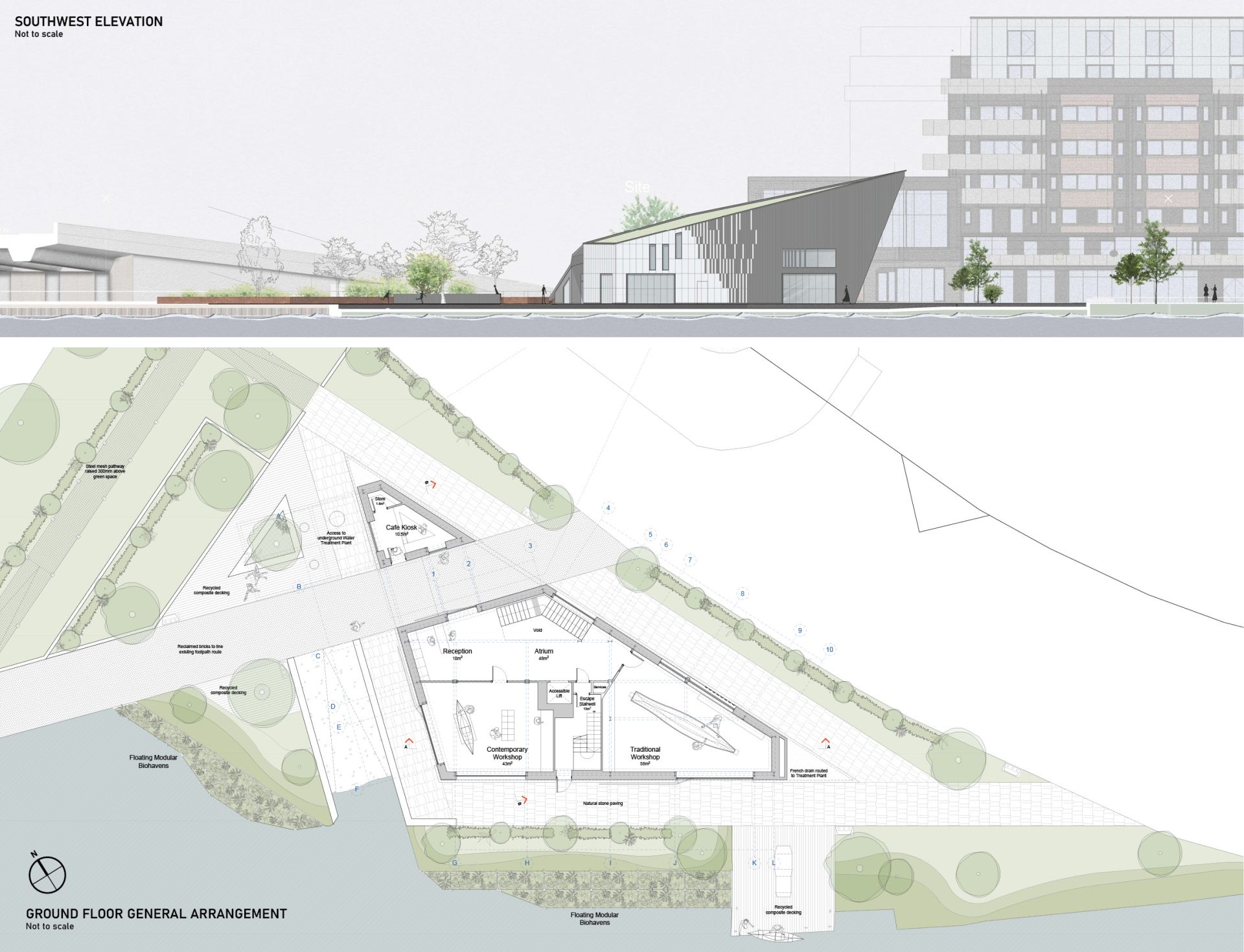 Brayford Wharf Green Corridor - BArch (Hons) Architecture (2/2)