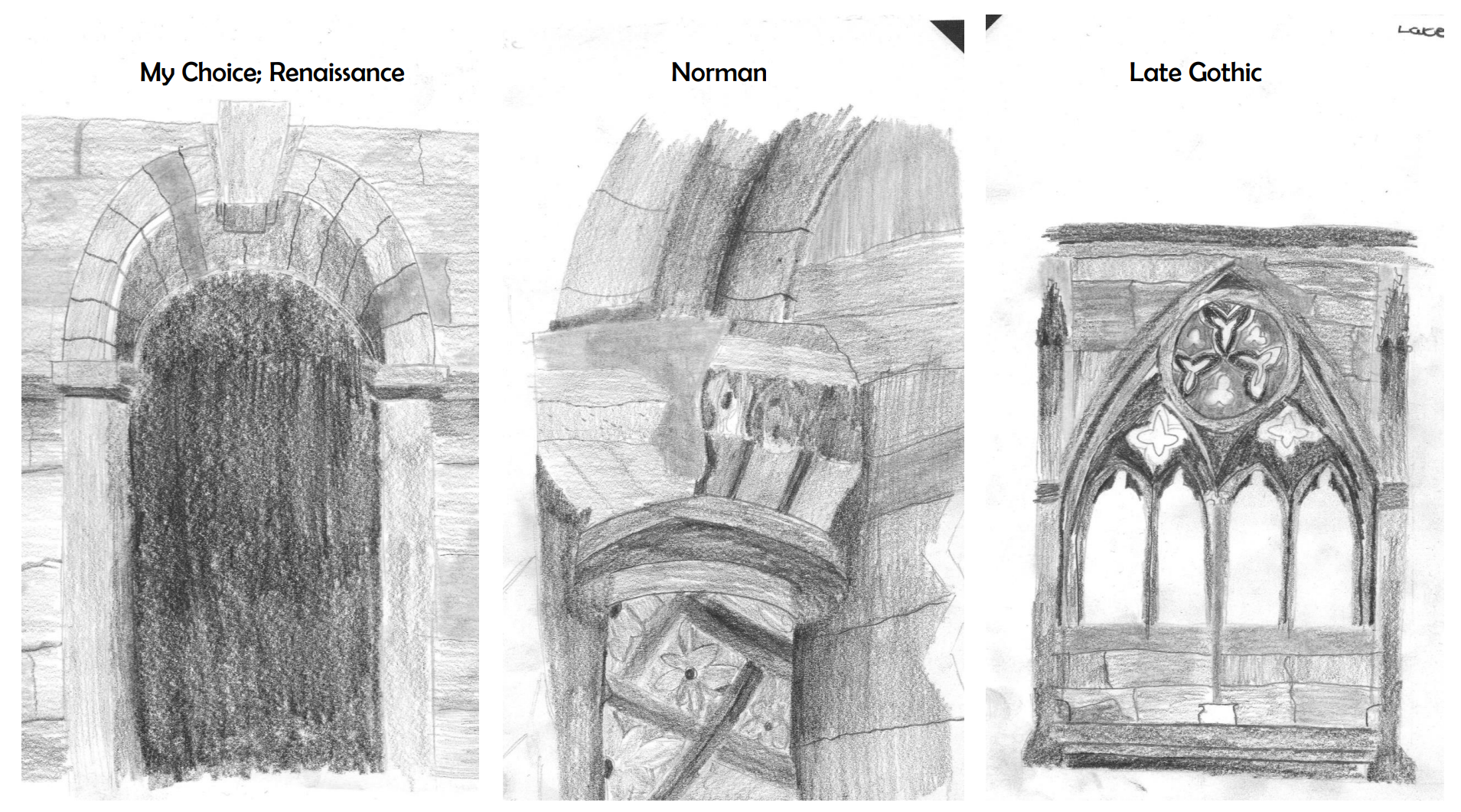 Cathedral Drawings