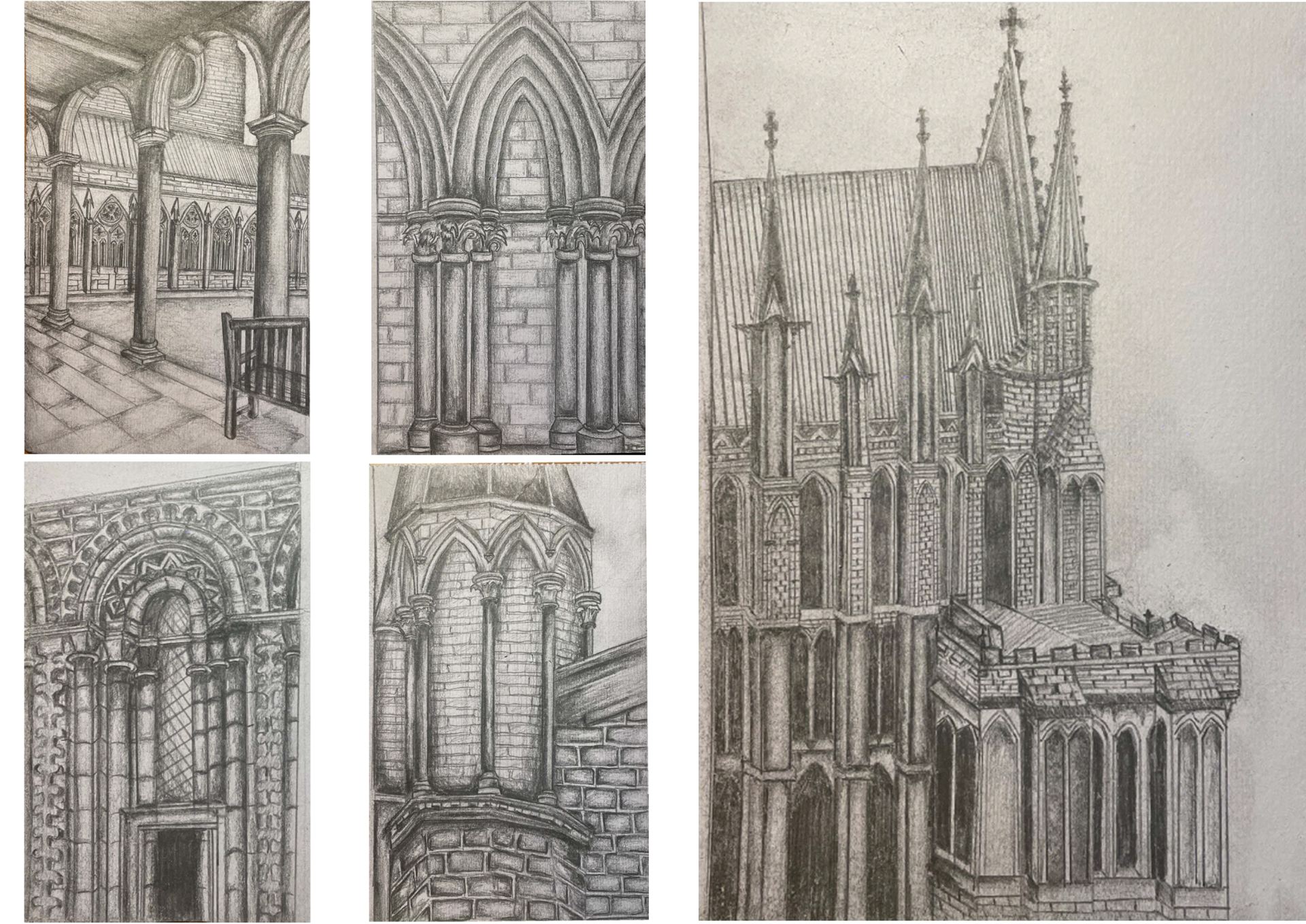 Lincoln Cathedral sketches