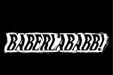 Logo for brand named 'Baberlababb!'